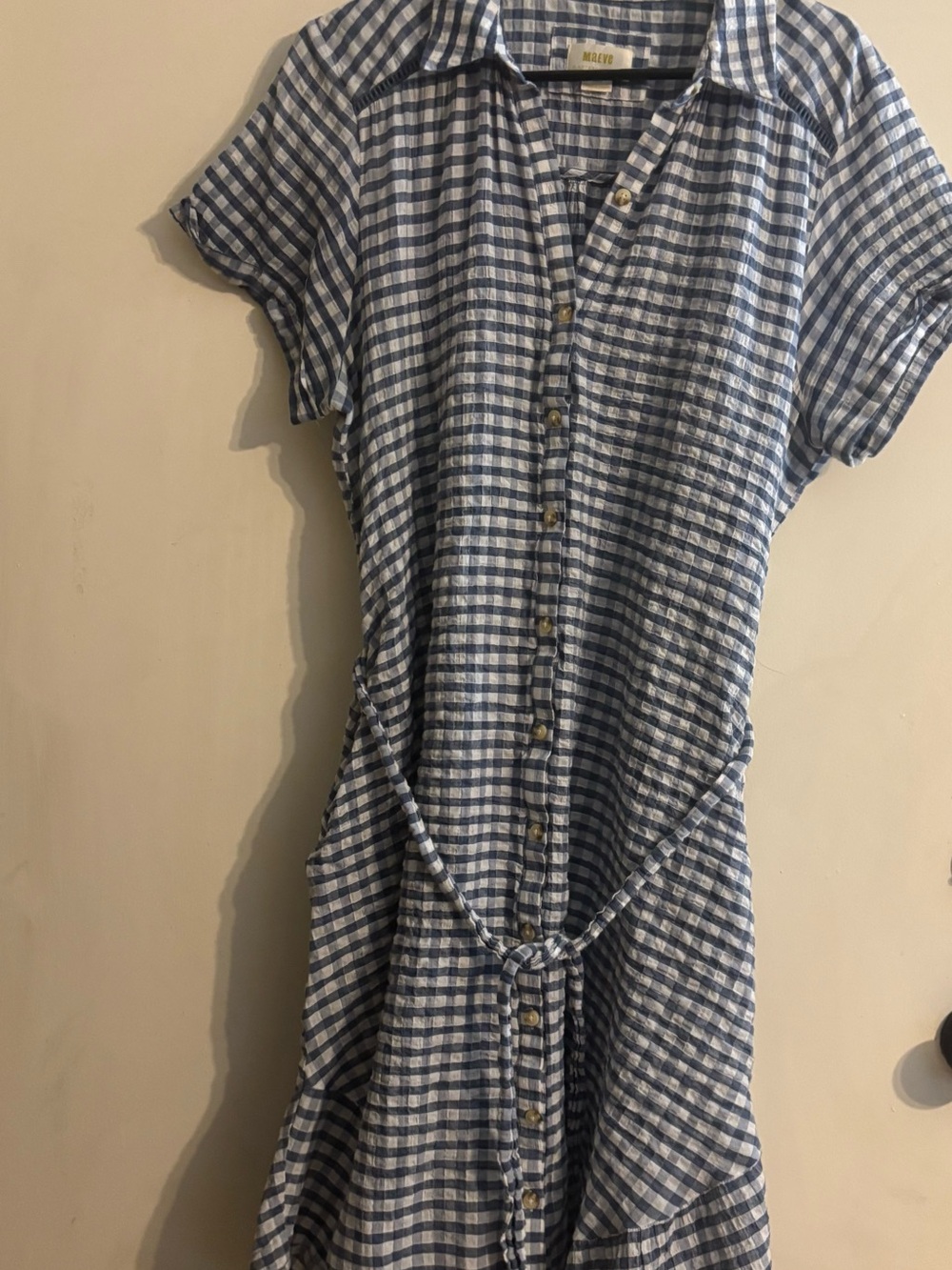 Maeve Anthropology 
Blue dress size L